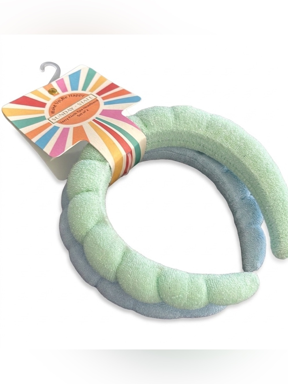 Sunday State Terry Cloth Spa Headband set of 2